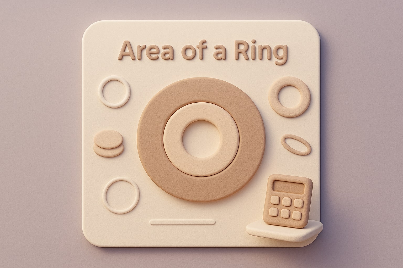 Kalkulator Luas Anulus