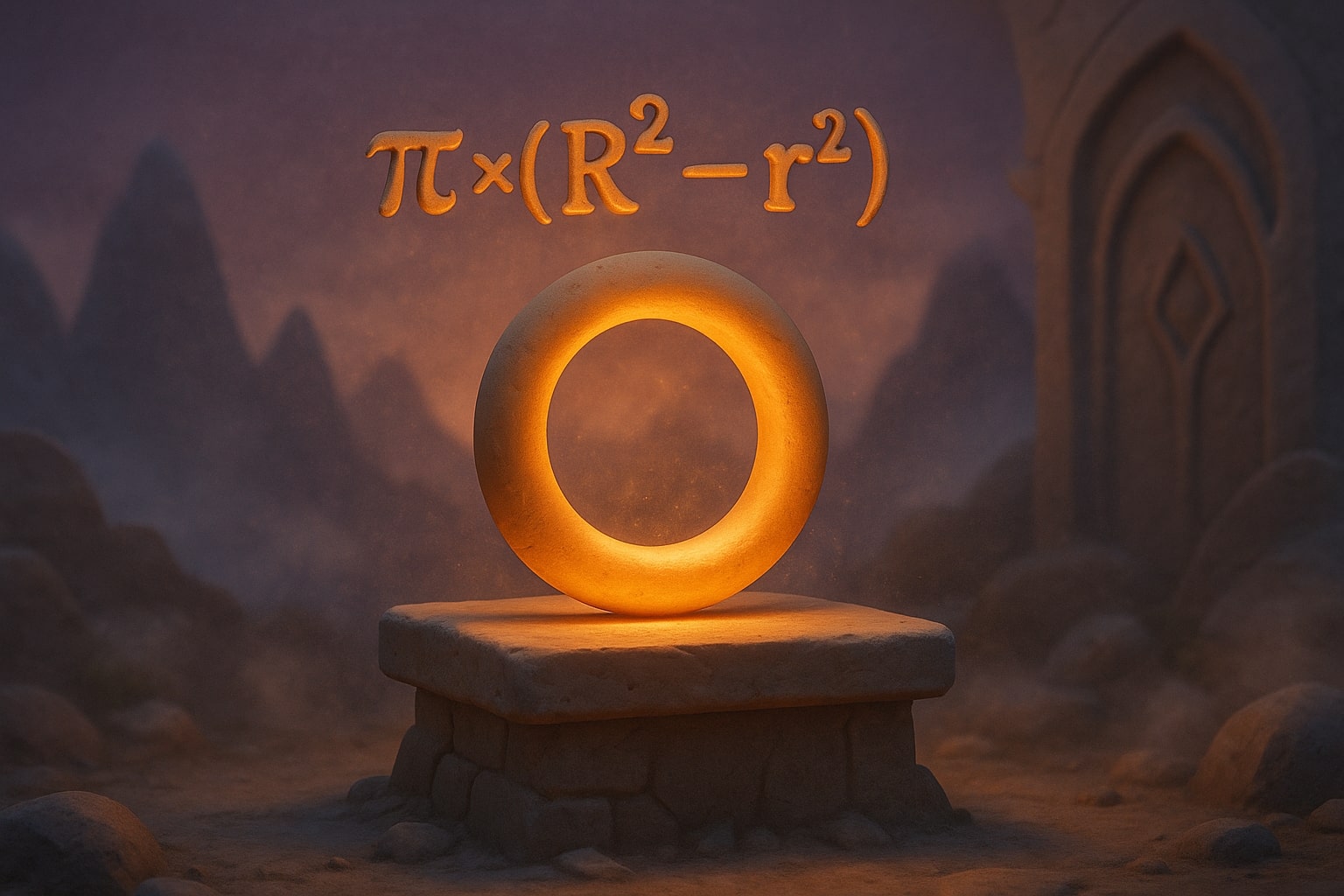 Kalkulator Luas Anulus