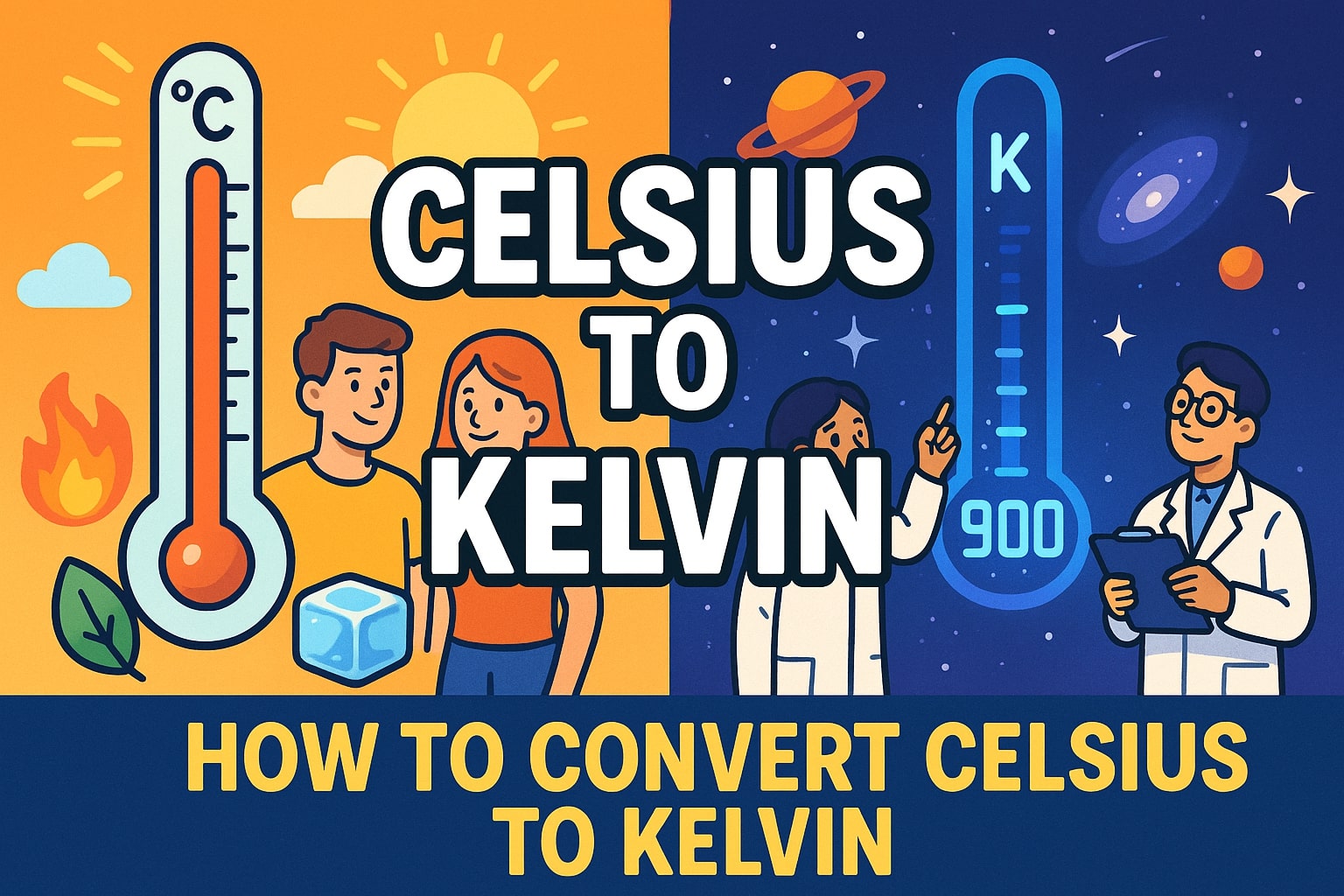 Konverter Celsius ke Kelvin