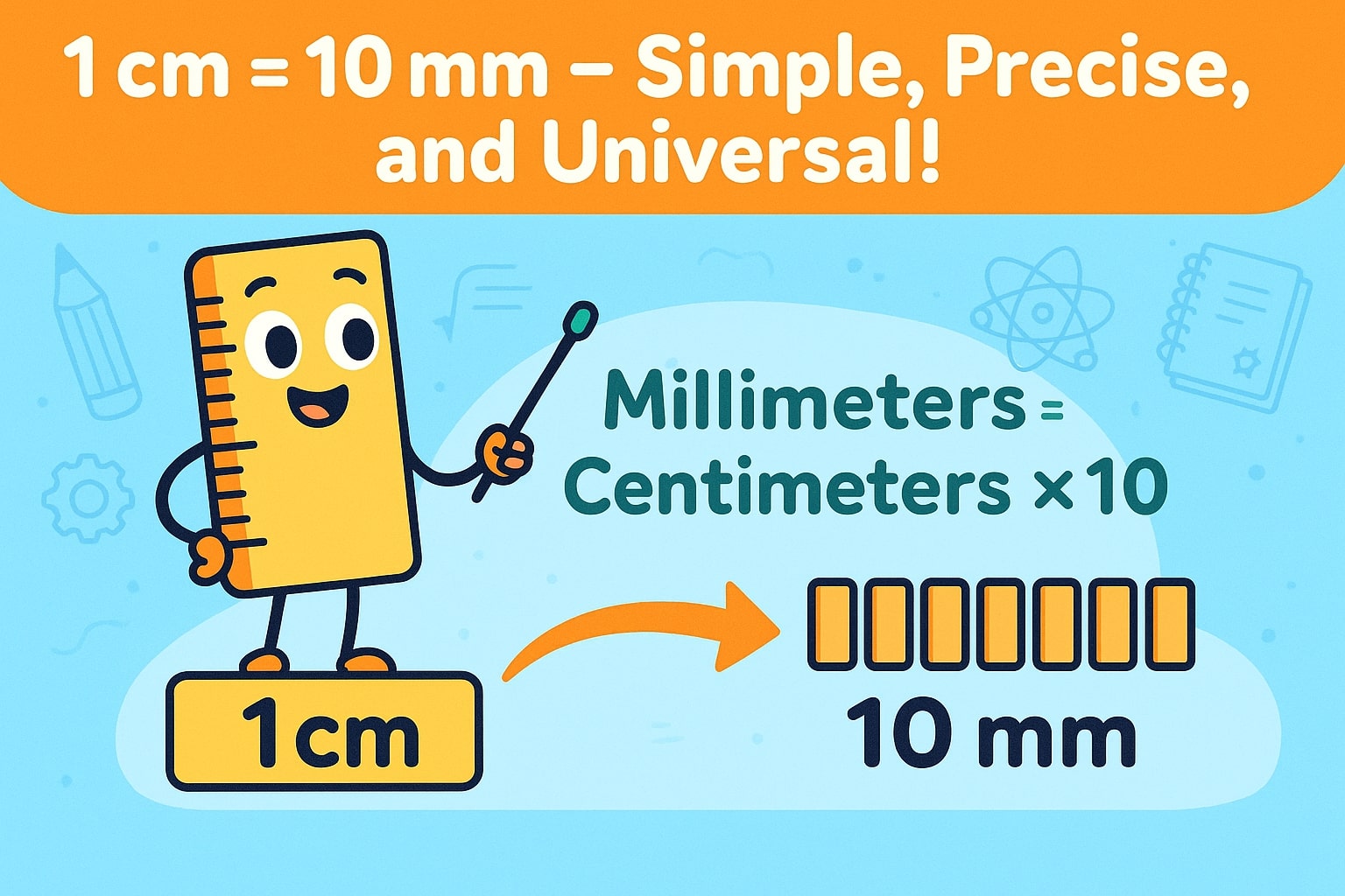 Konverter Centimeter ke Milimeter 1