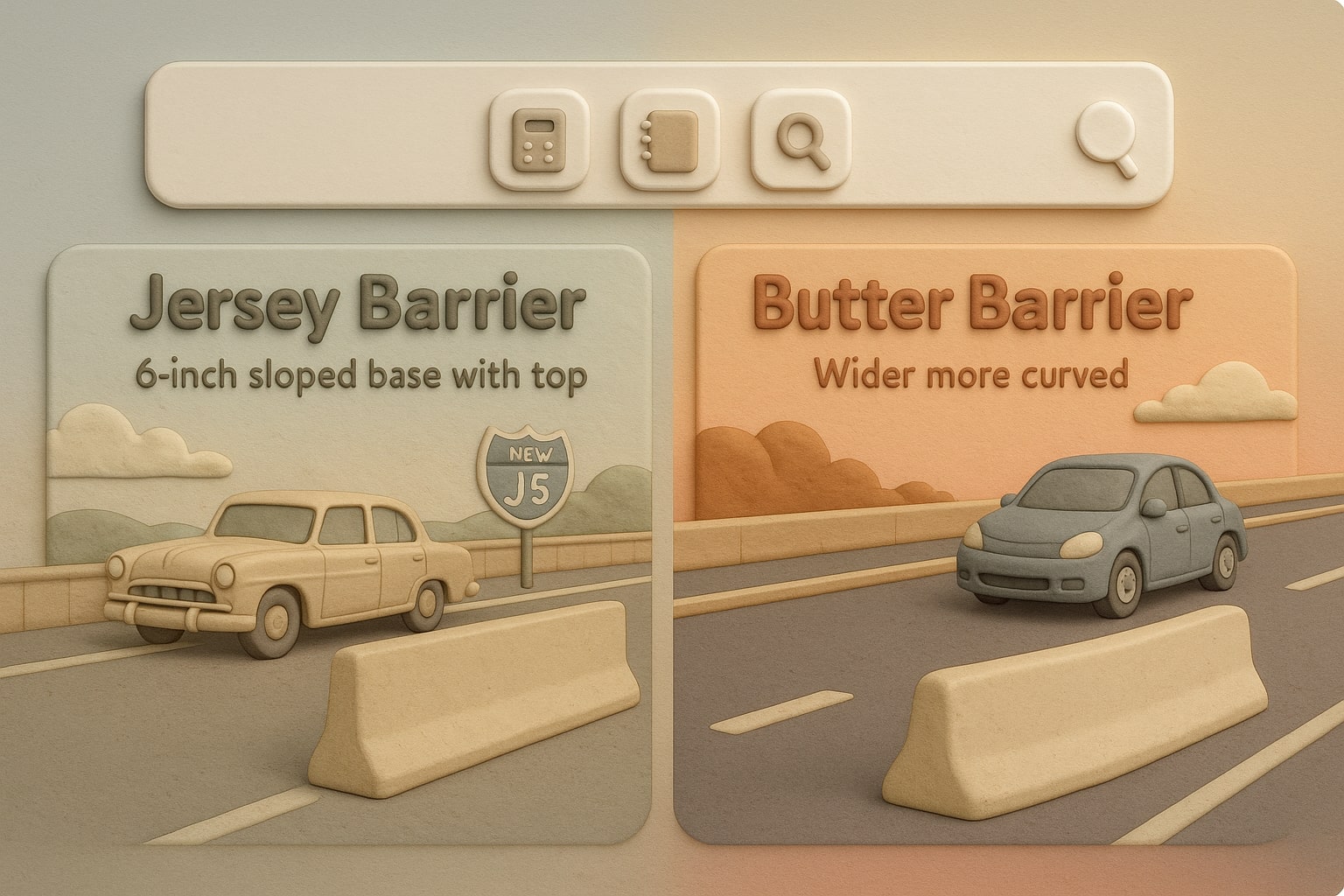 Menunjukkan cara kerja Kalkulator Beton Curbs dengan kolom input dan hasil instan untuk memudahkan pengguna memecahkan masalah.