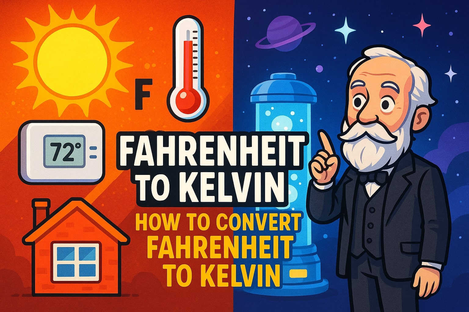 Konverter Fahrenheit ke Kelvin