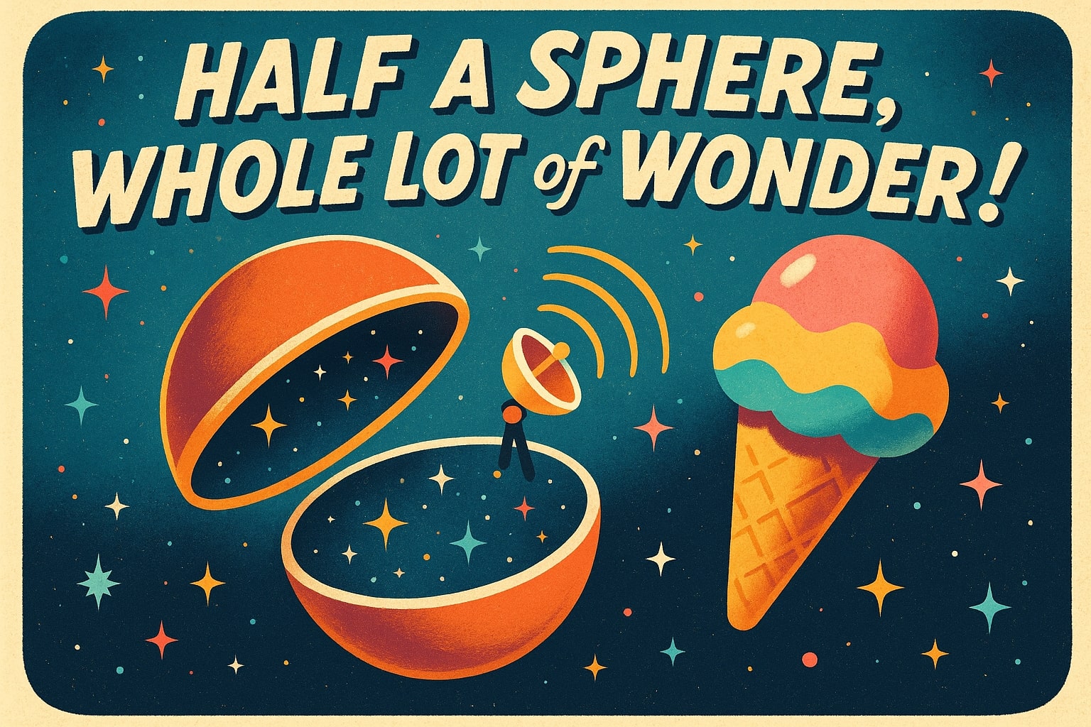 Kalkulator Volume Hemisphere 1