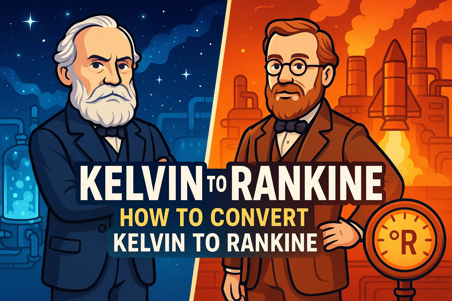 Konverter Kelvin ke Rankine