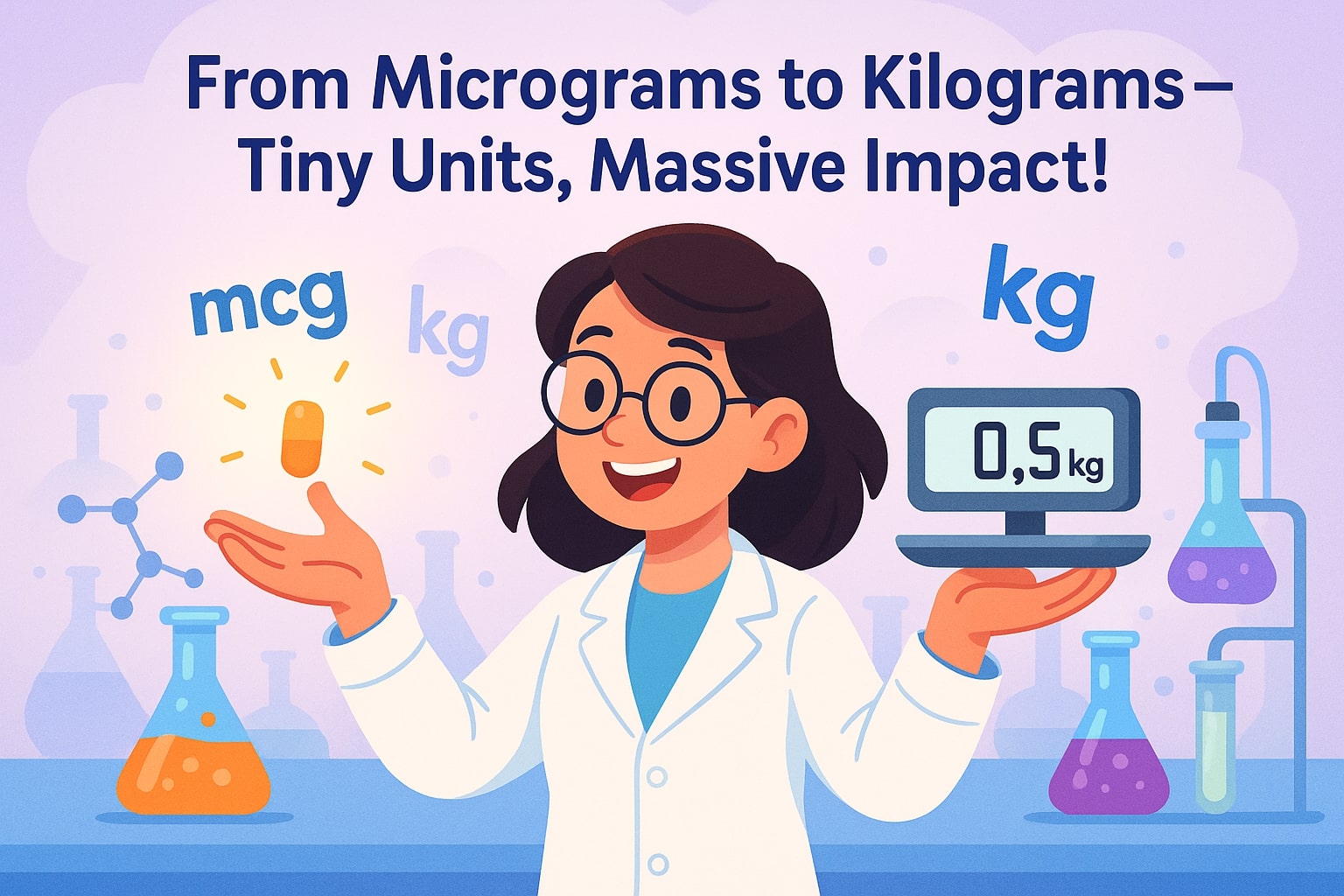 Konverter Mikrogram ke Kilogram