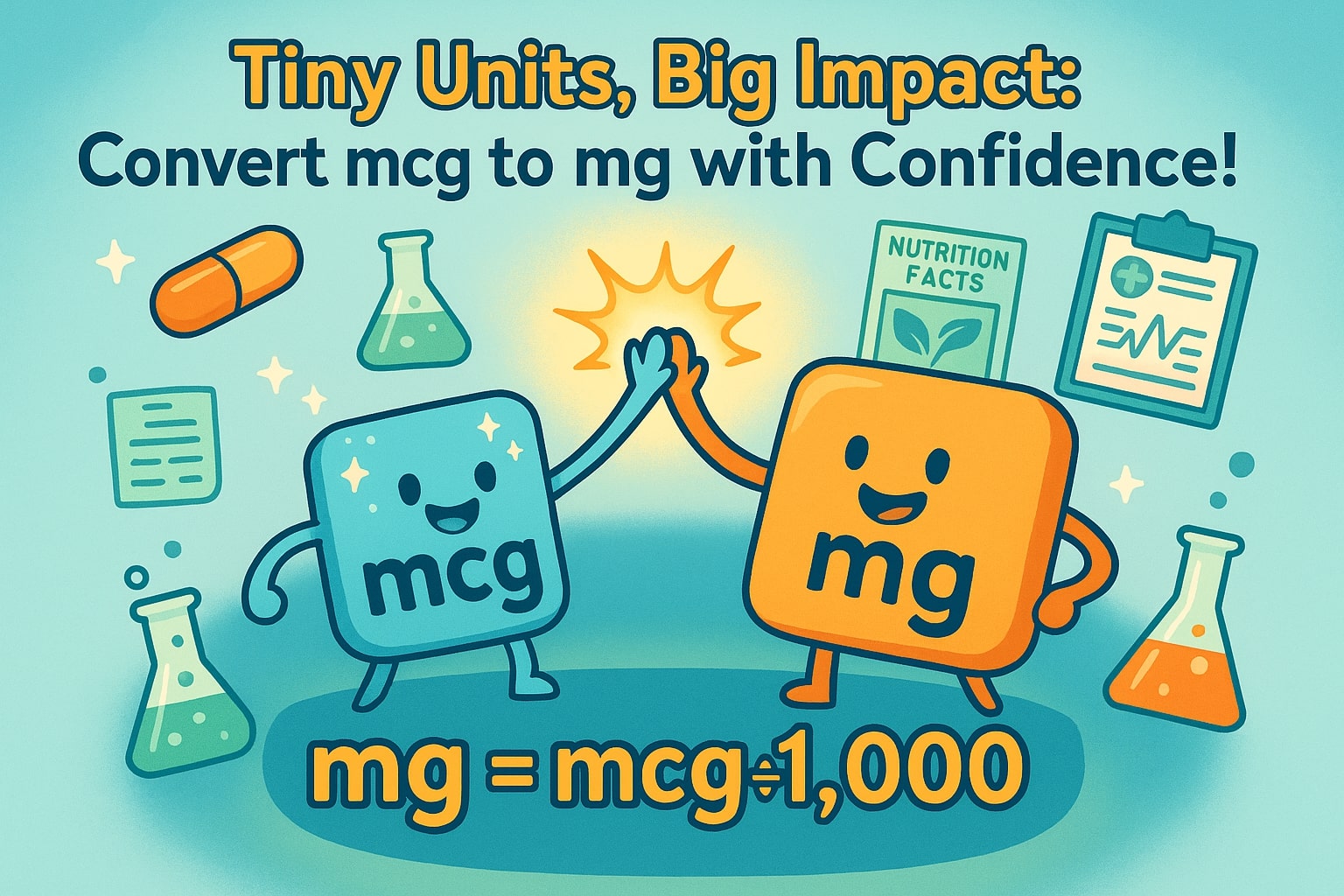 Konverter Mikrogram ke Miligram