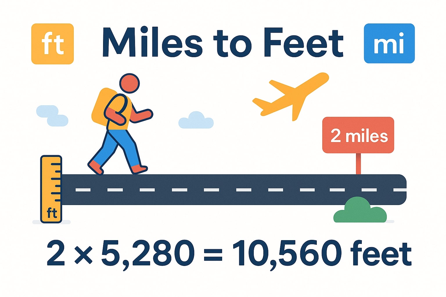 Miles to Feet 1