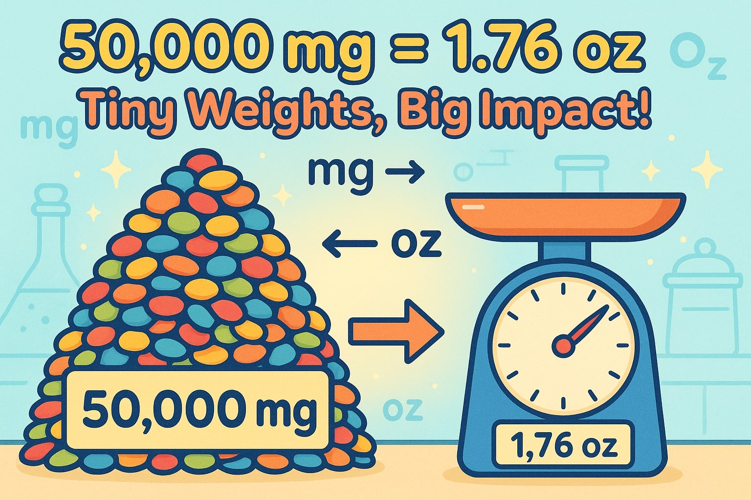 Konverter Miligram ke Ons