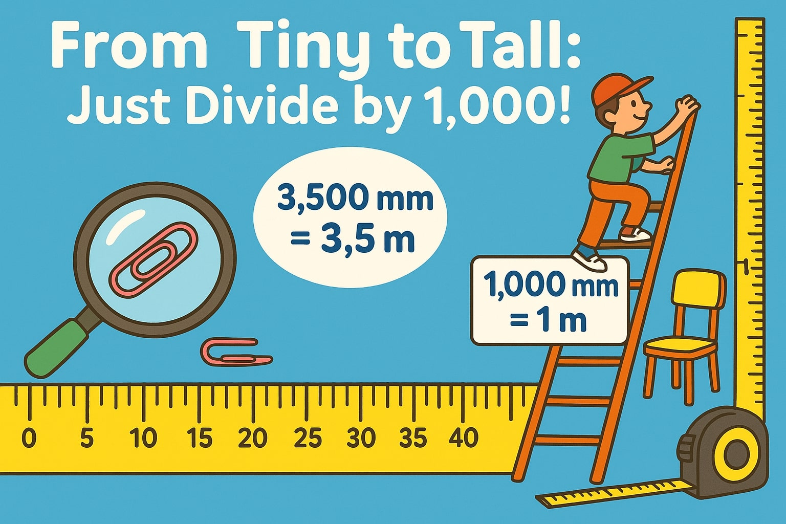 Milimeter ke Meter 1