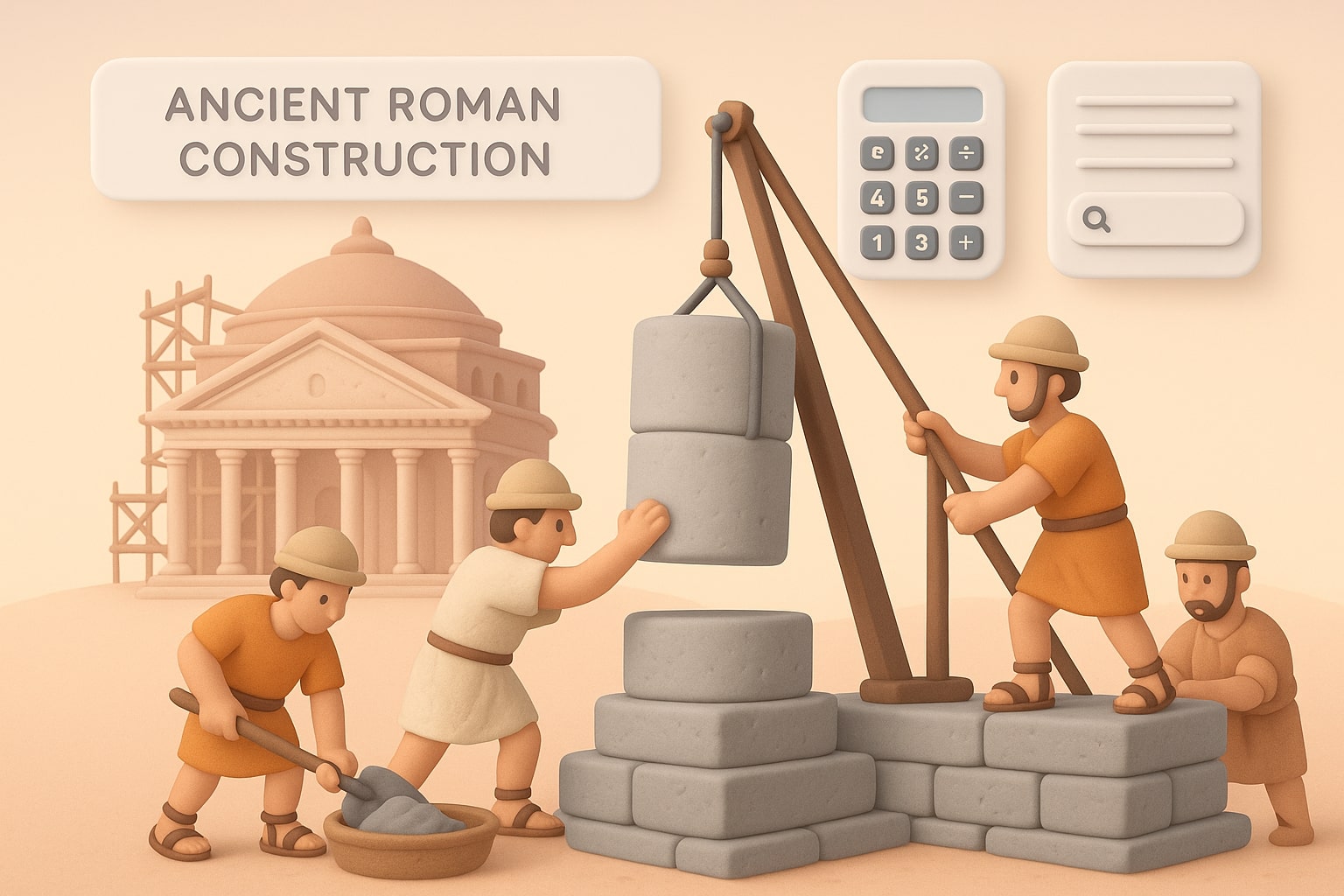 Menunjukkan cara kerja Kalkulator Beton Bulat dengan bidang input dan hasil instan yang memudahkan pengguna menyelesaikan masalah.