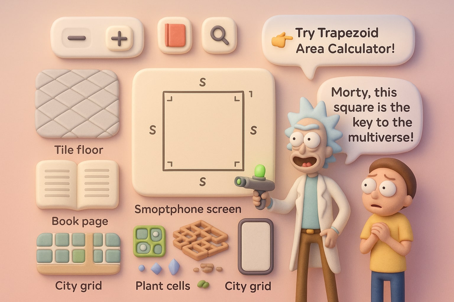 Menunjukkan cara kerja Kalkulator Luas Persegi dengan kolom input dan hasil instan yang membantu pengguna menyelesaikan masalah dengan mudah.