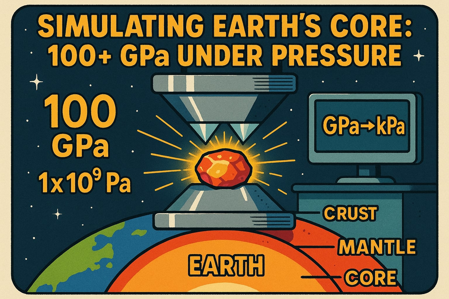 Pengonversi Gigapascal ke Kilopascal