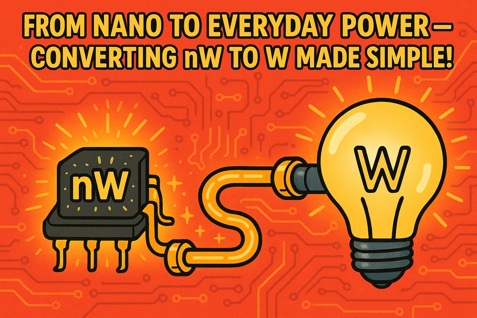 Konverter Nanowatt ke Watt