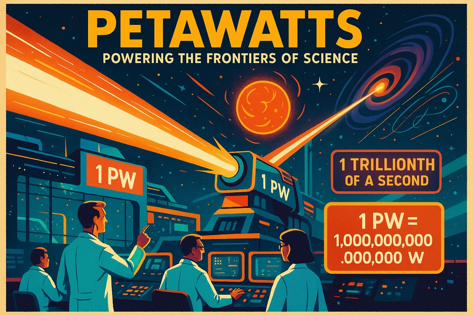 Konverter Petawatt ke Watt