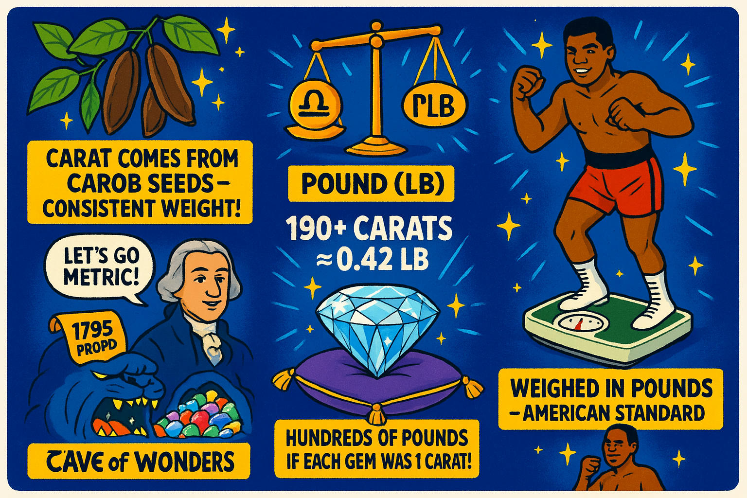 Konverter Karat ke Pound