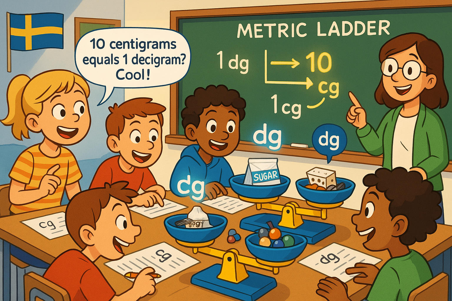 Konverter Centigram ke Decigram