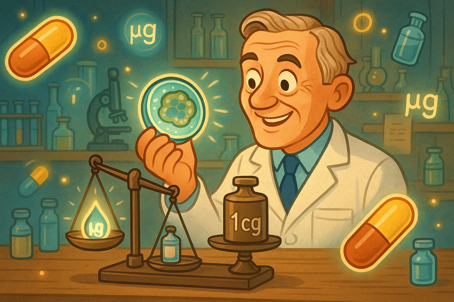 Konverter Centigram ke Mikrogram