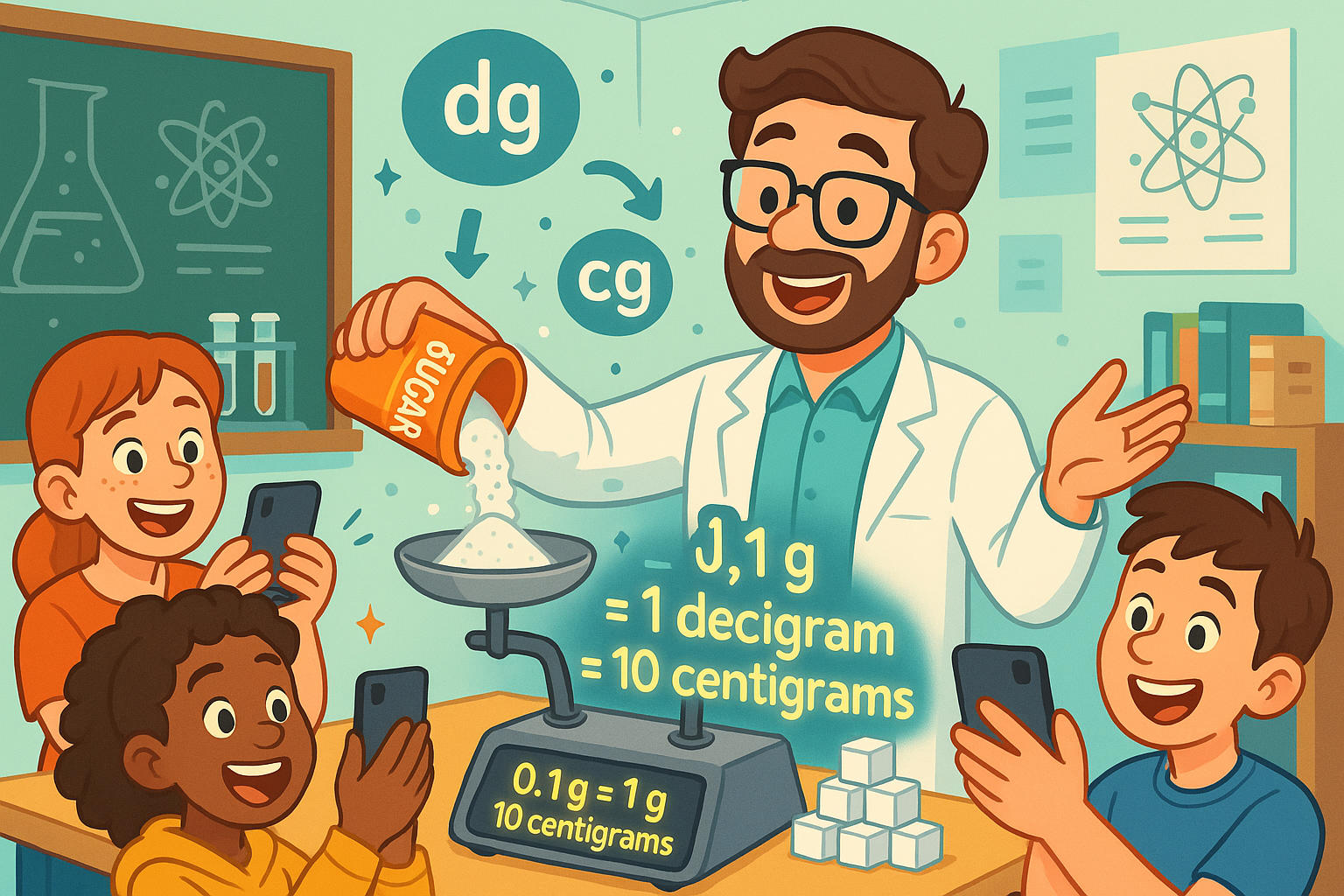 Konverter Desigram ke Sentigram