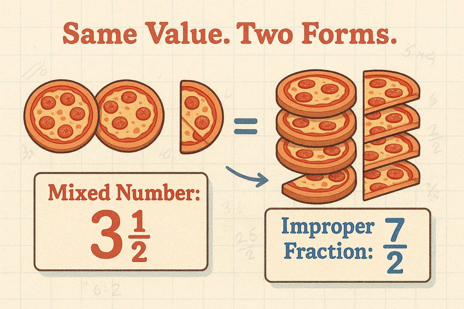 Kalkulator Bilangan Campuran Pecahan