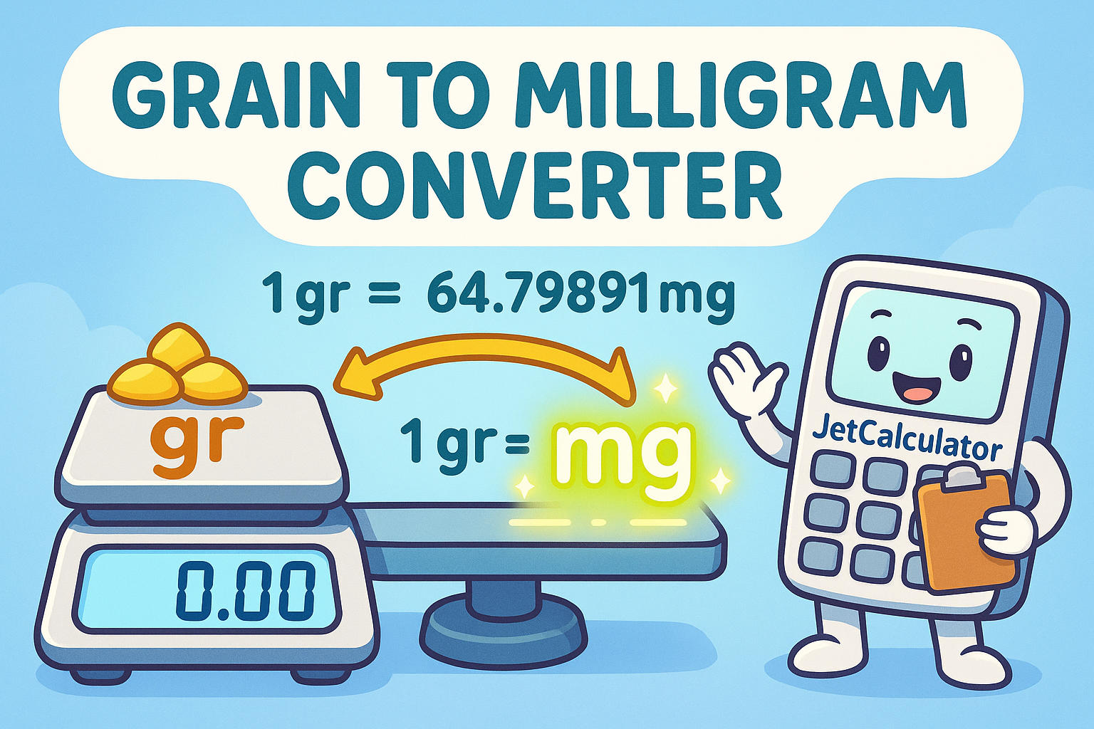 Grains to Milligrams Converter