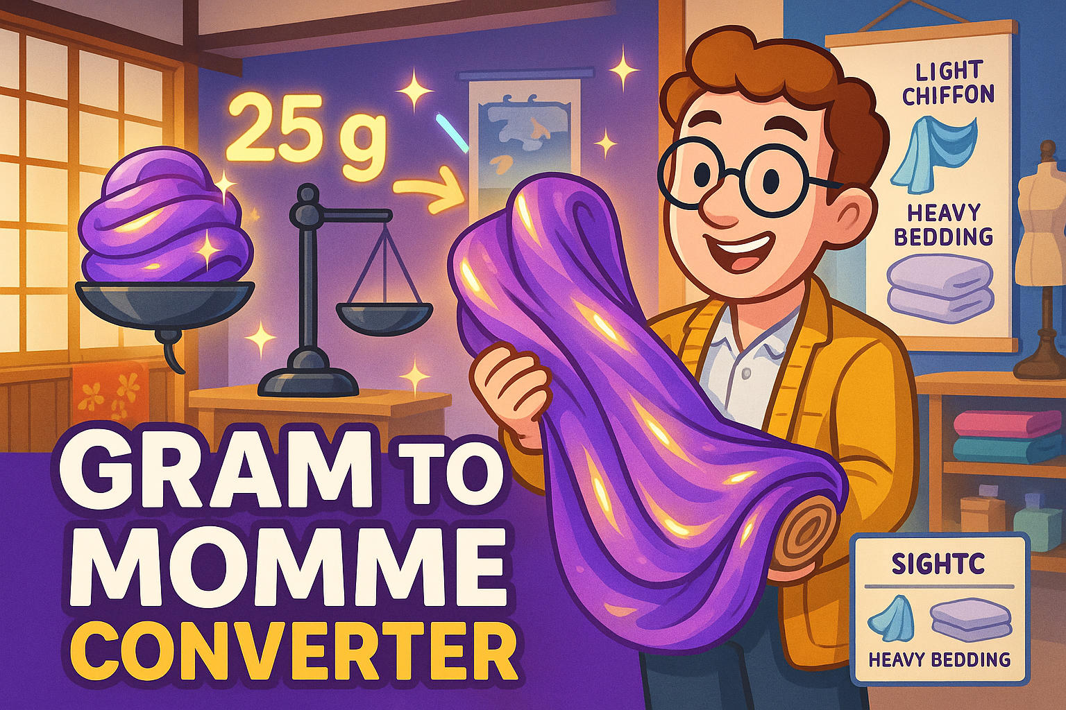 Konversi Gram ke Momme