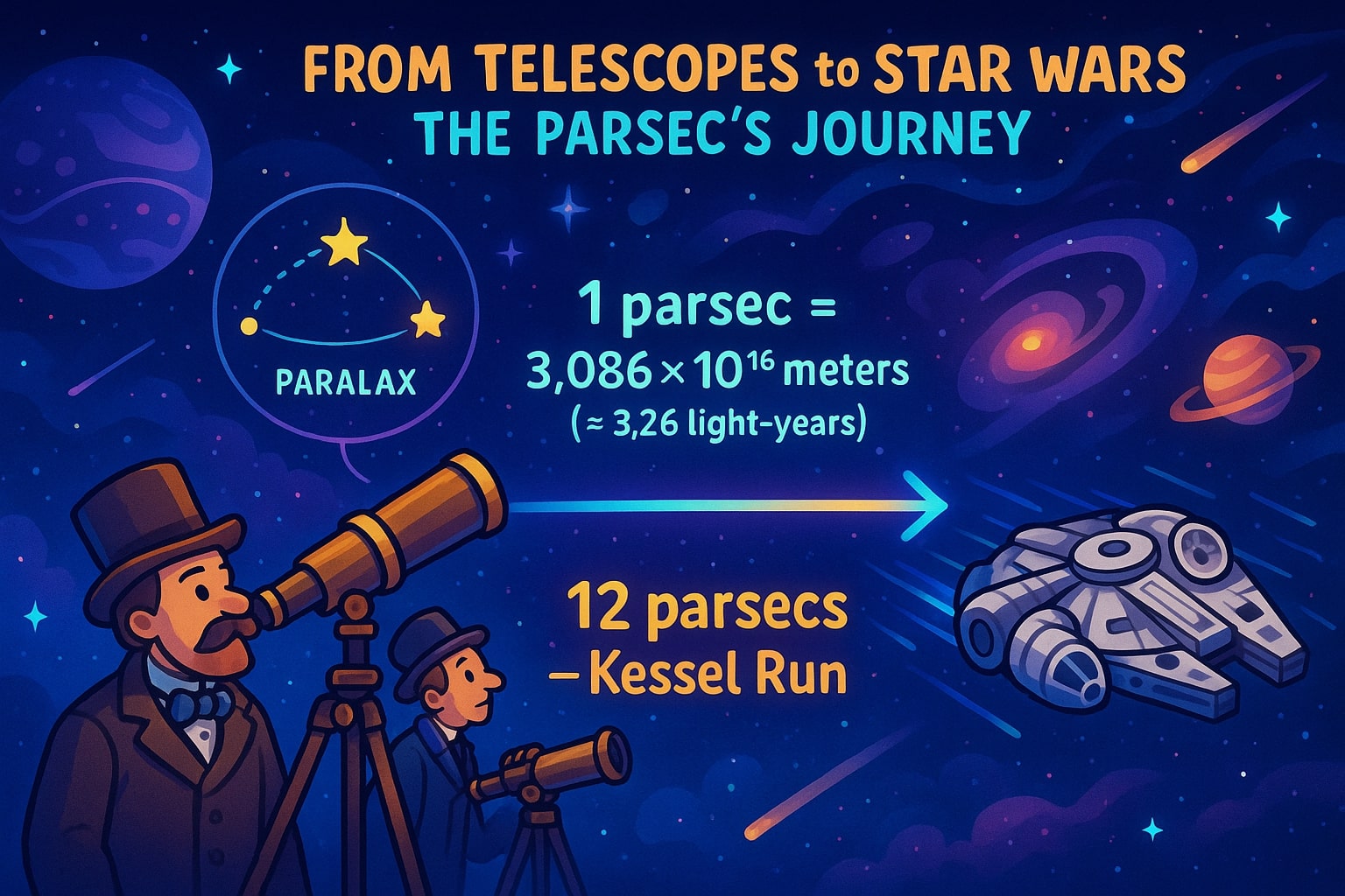 Meter to Parsec Converter