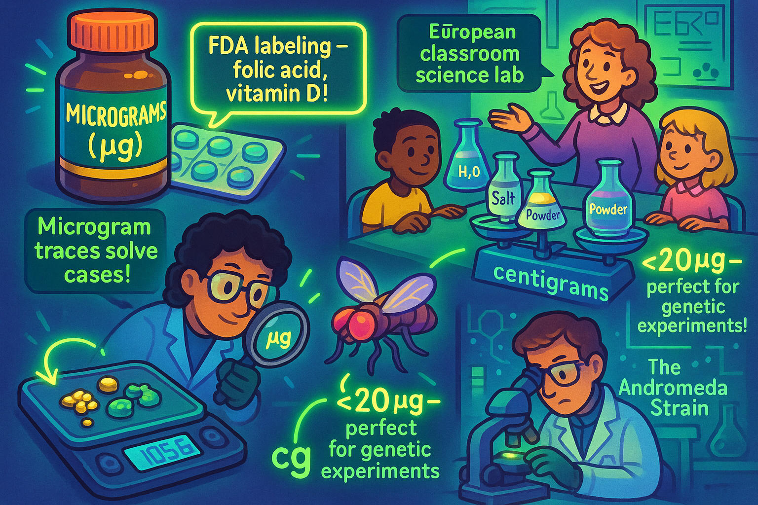 Konverter Mikrogram ke Sentigram