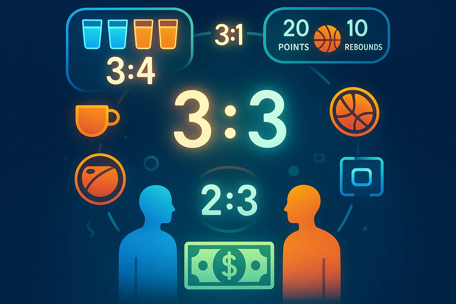 Kalkulator Rasio Dua Angka