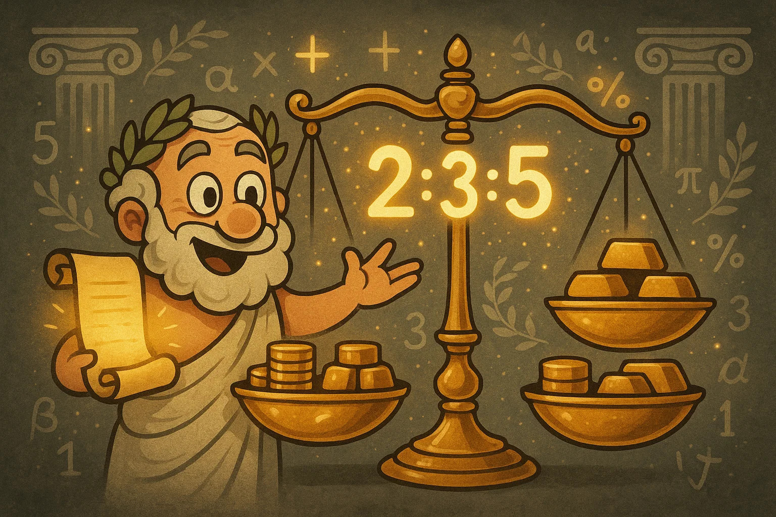 Kalkulator Rasio Tiga Angka