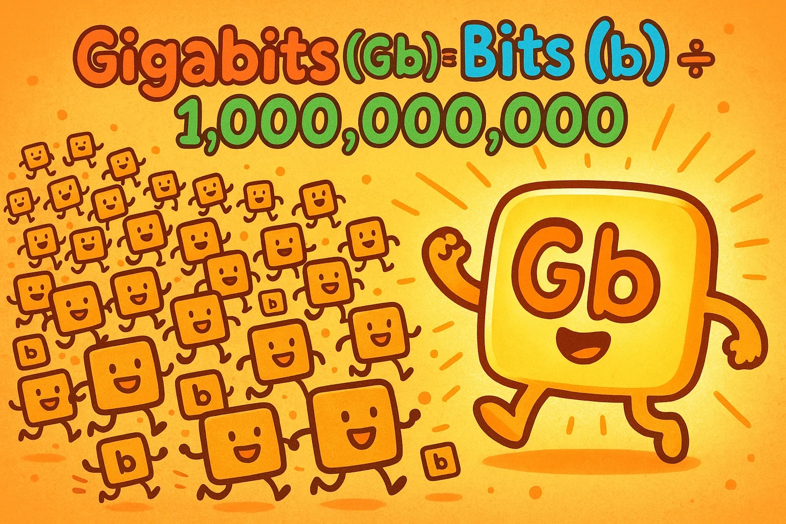 Konverter Bit ke Gigabit