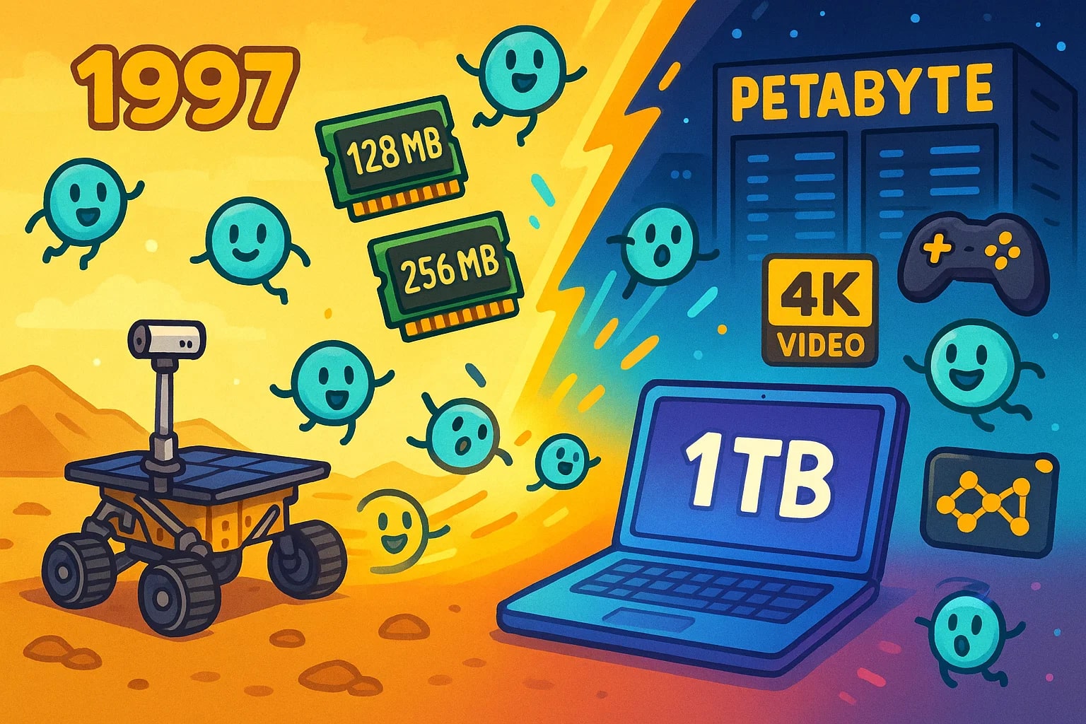 Konverter Bit ke Terabyte