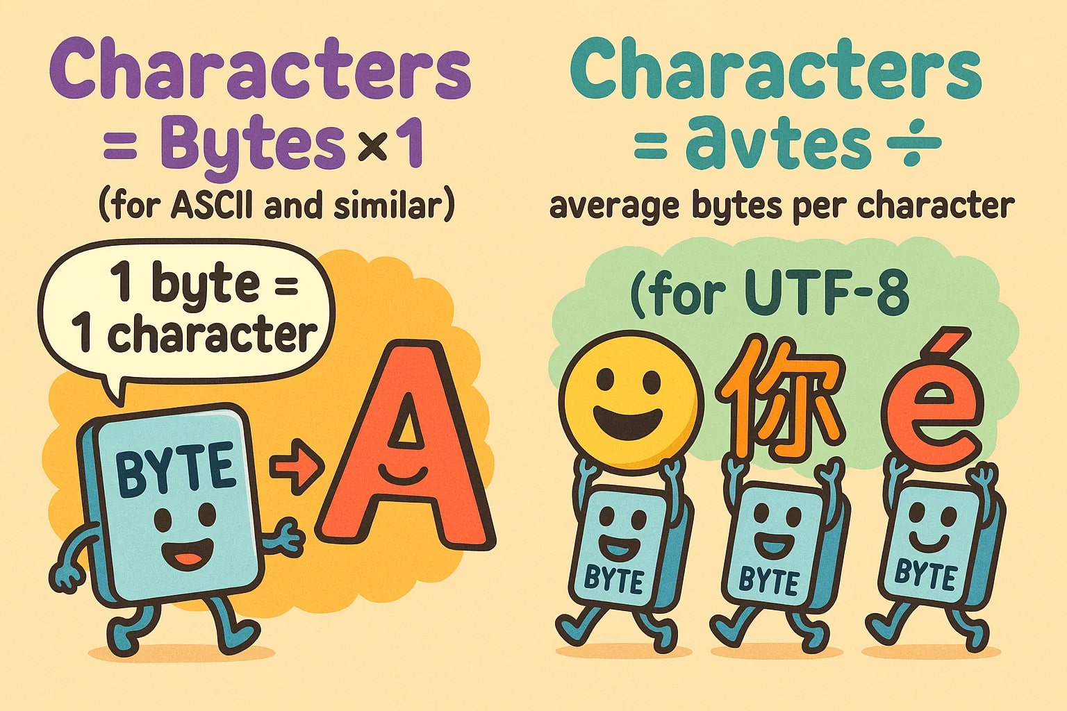 Konverter Byte ke Karakter