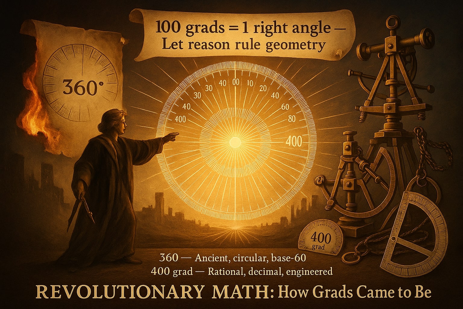 Konverter Derajat ke Grad