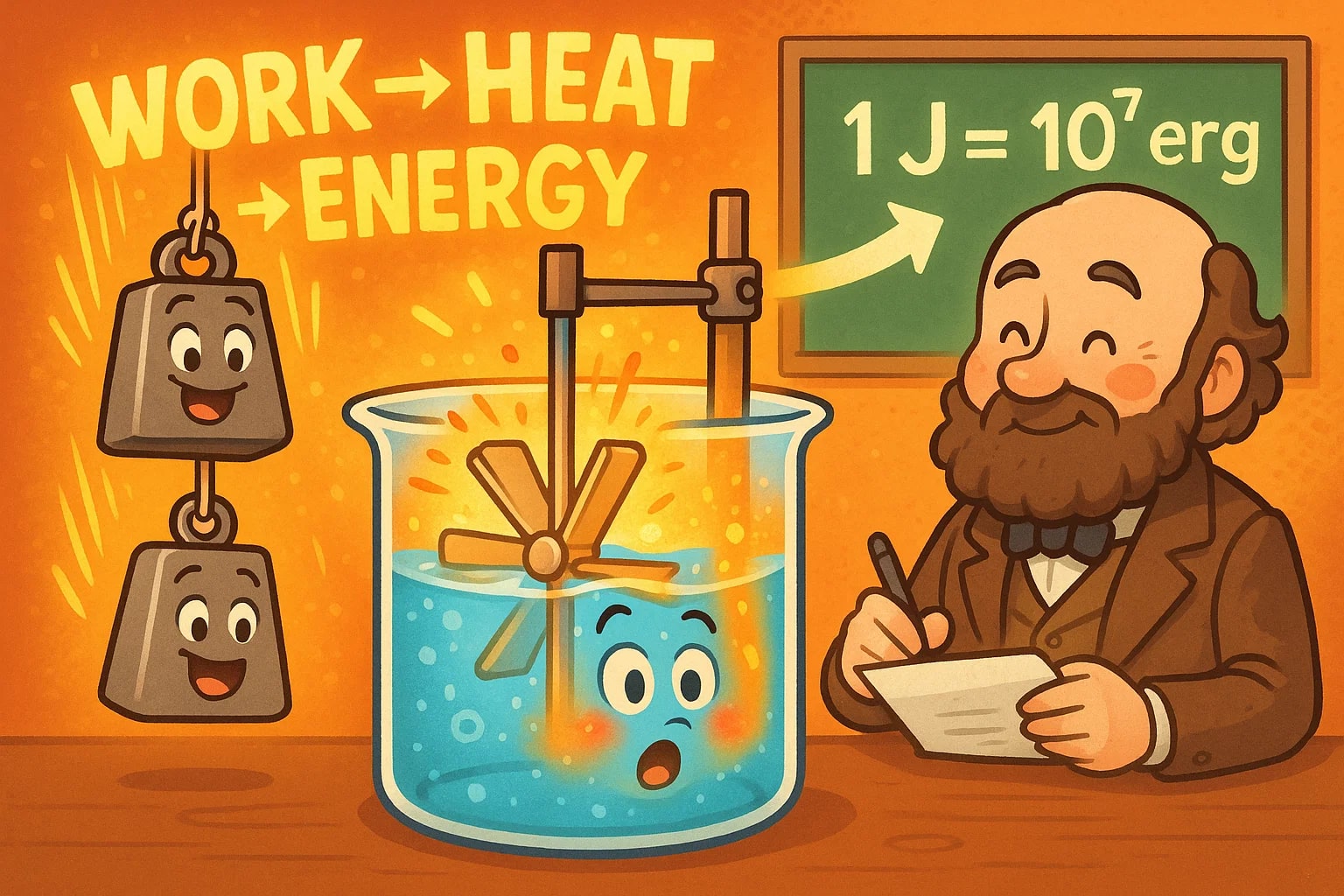 Konverter Erg ke Joule