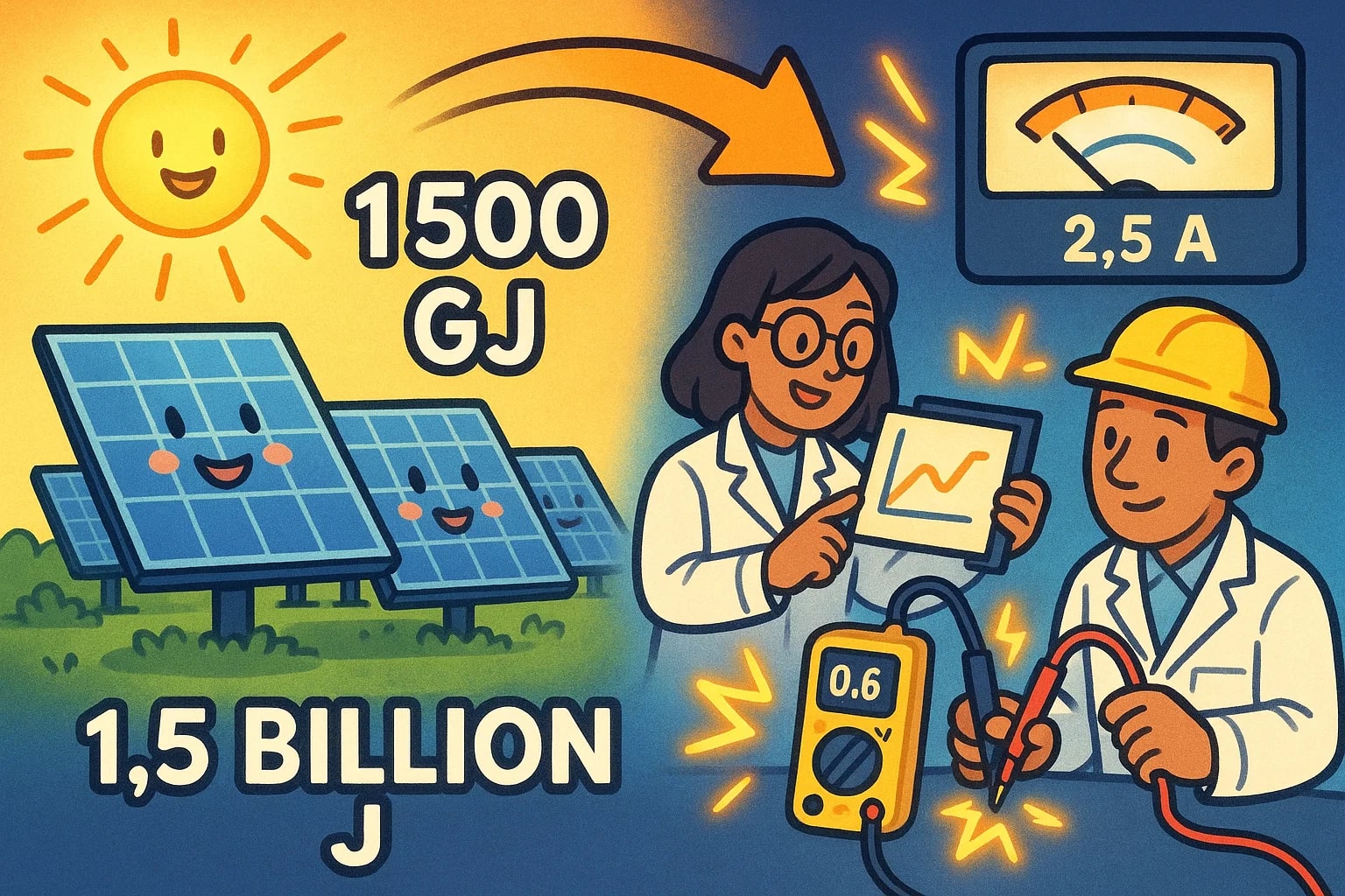 Pengonversi Gigajoule ke Joule