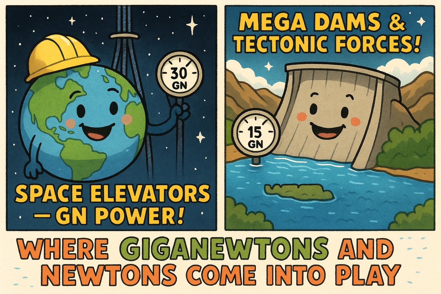 Konverter Giganewton ke Newton