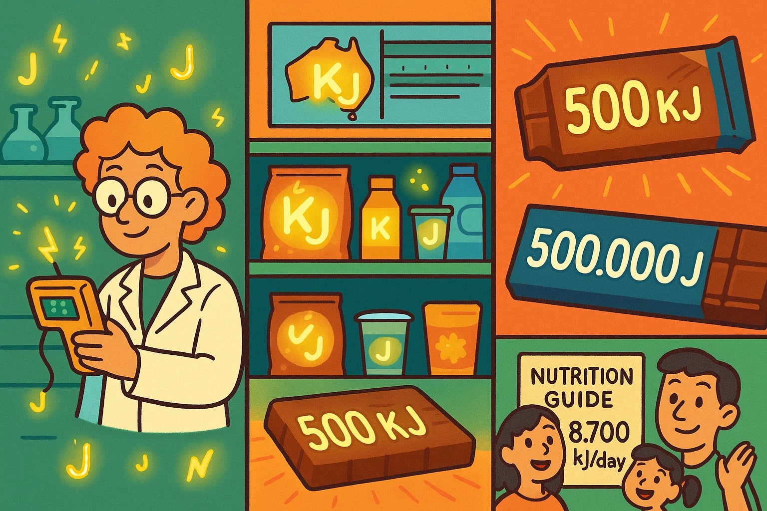 Konverter Joule ke Kilojoule