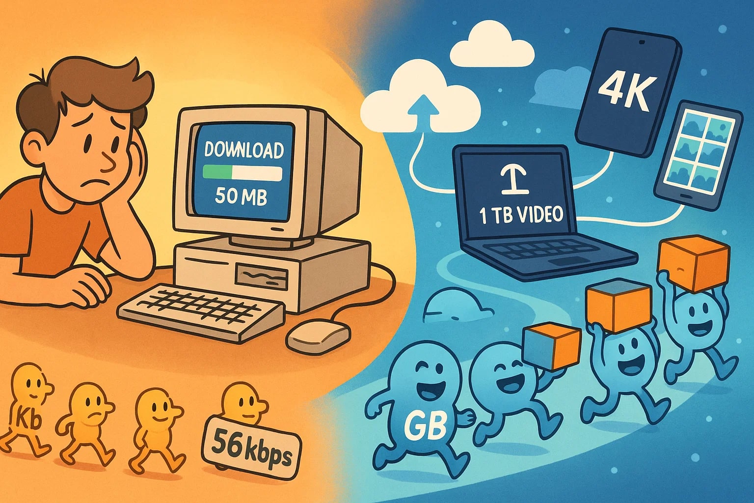 Konverter Kilobit ke Gigabyte