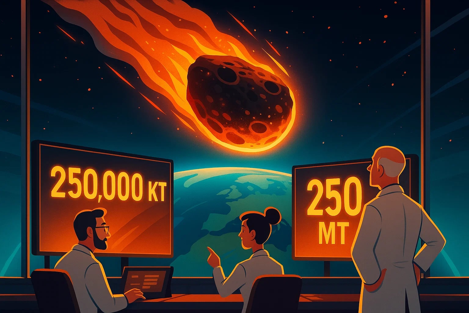 Konverter Kiloton ke Megaton