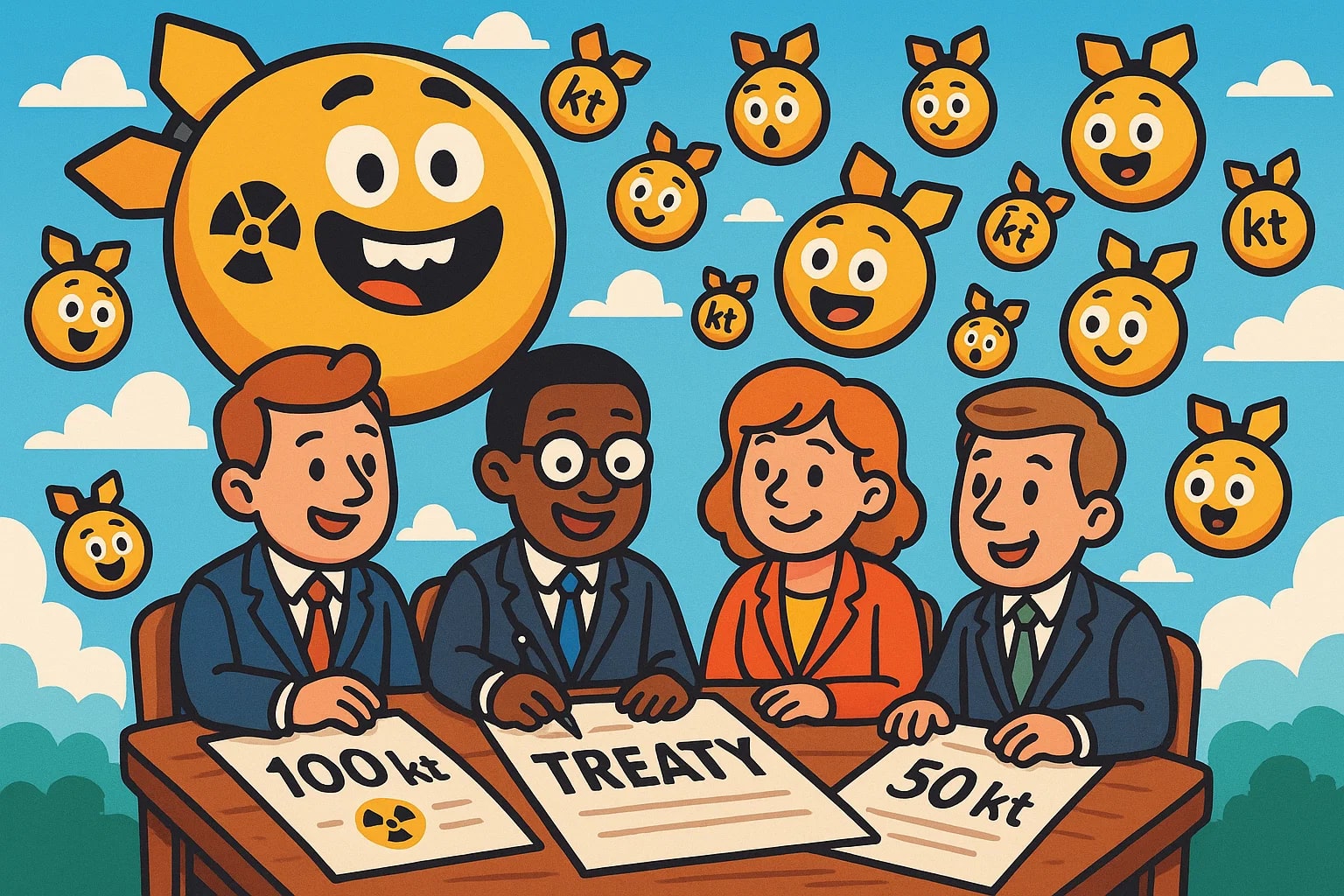 Konverter Megaton ke Kiloton