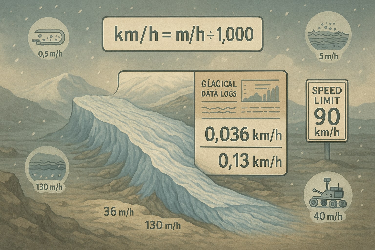 Konverter Meter per Jam ke Kilometer per Jam