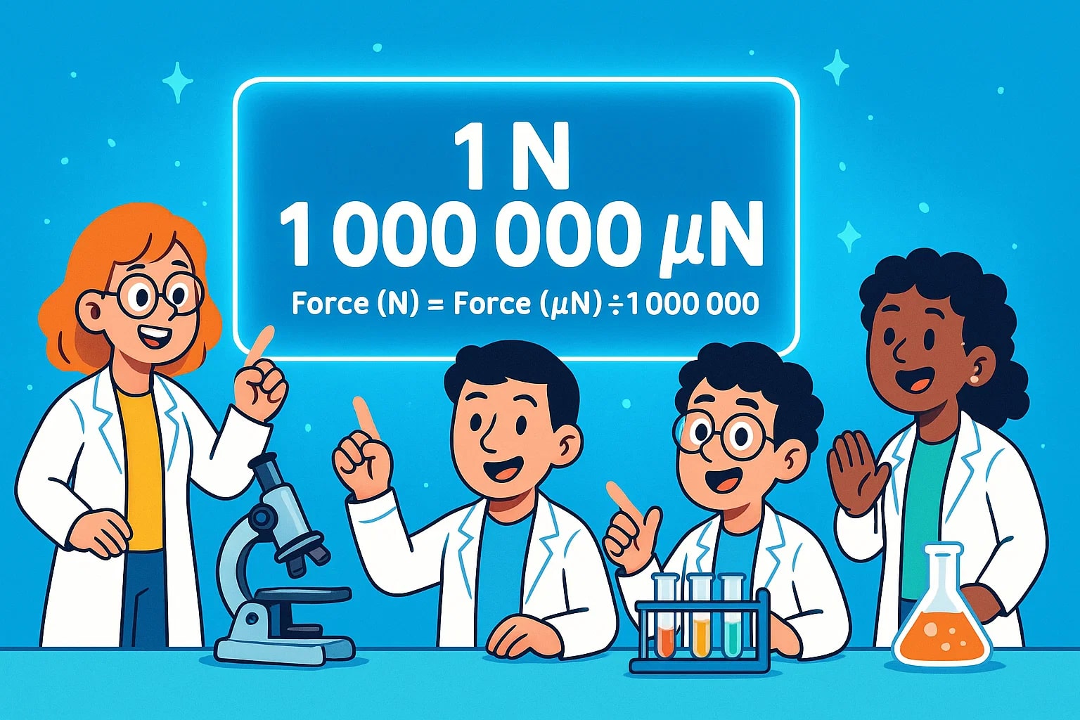 Pengonversi Micronewton ke Newton