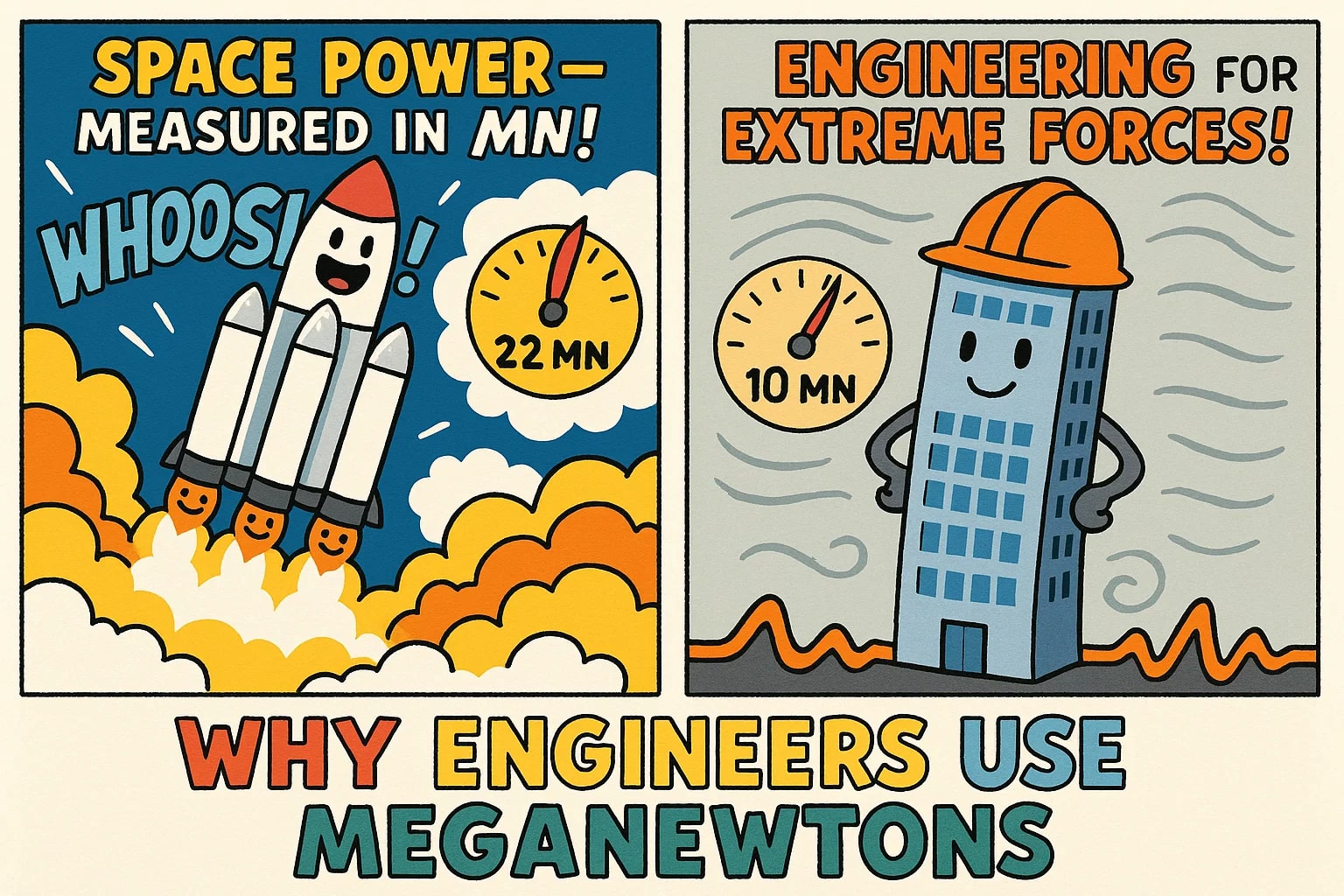 Konverter Newton ke Meganewton