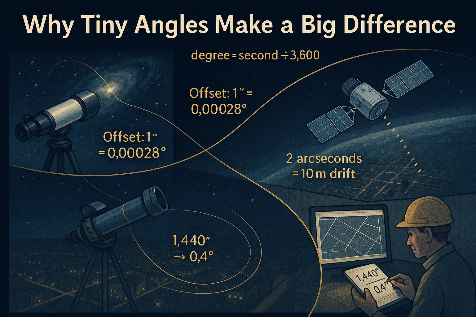 Konverter Detik ke Derajat