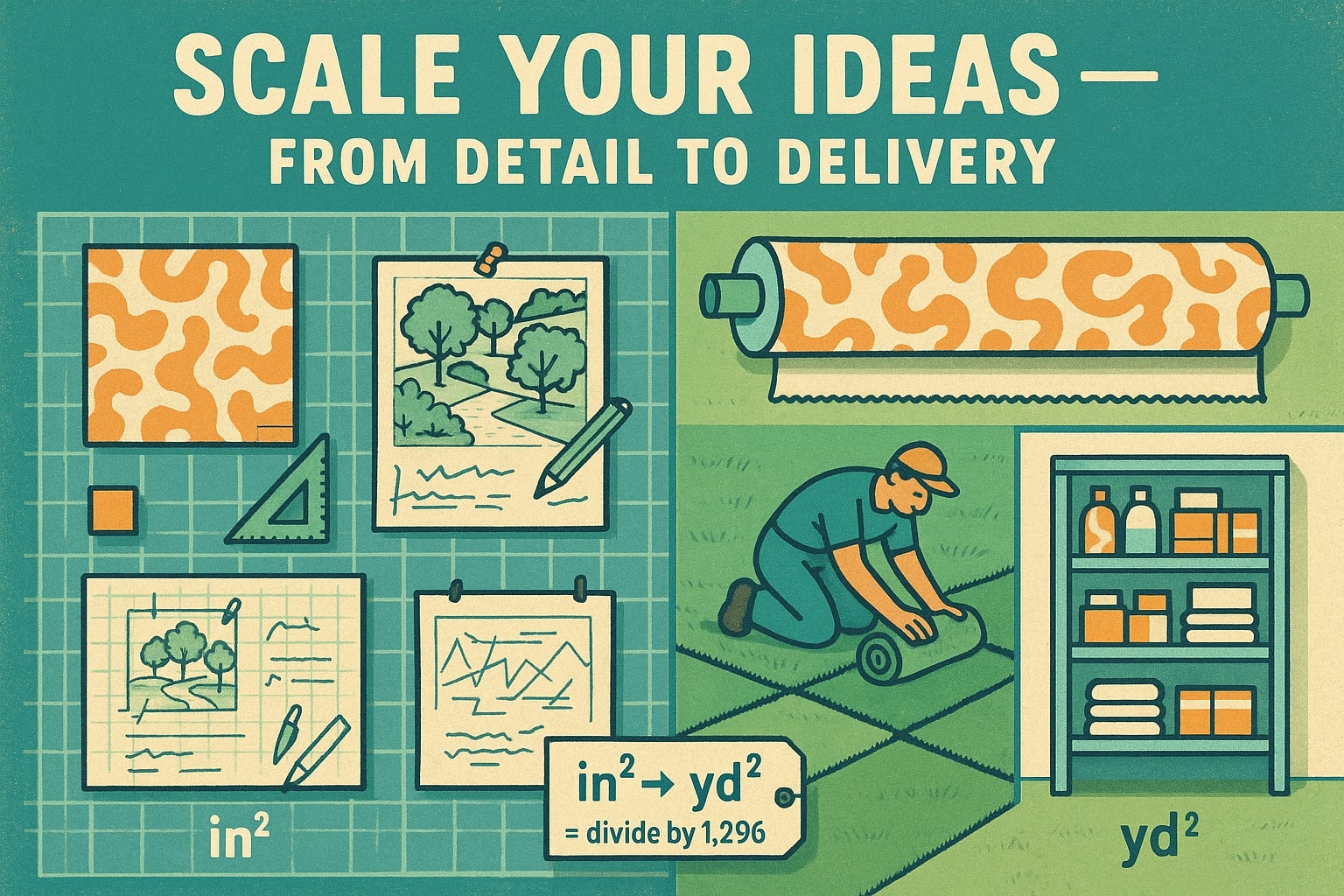 Konverter Inch Persegi ke Yard Persegi