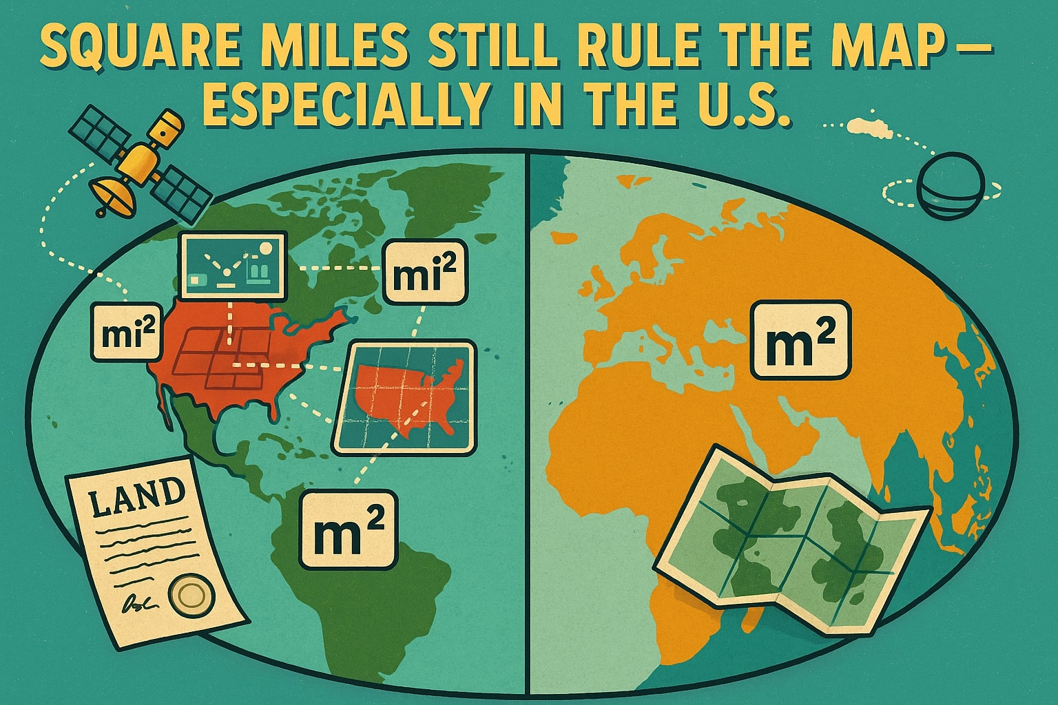 Konverter Meter Persegi ke Mil Persegi