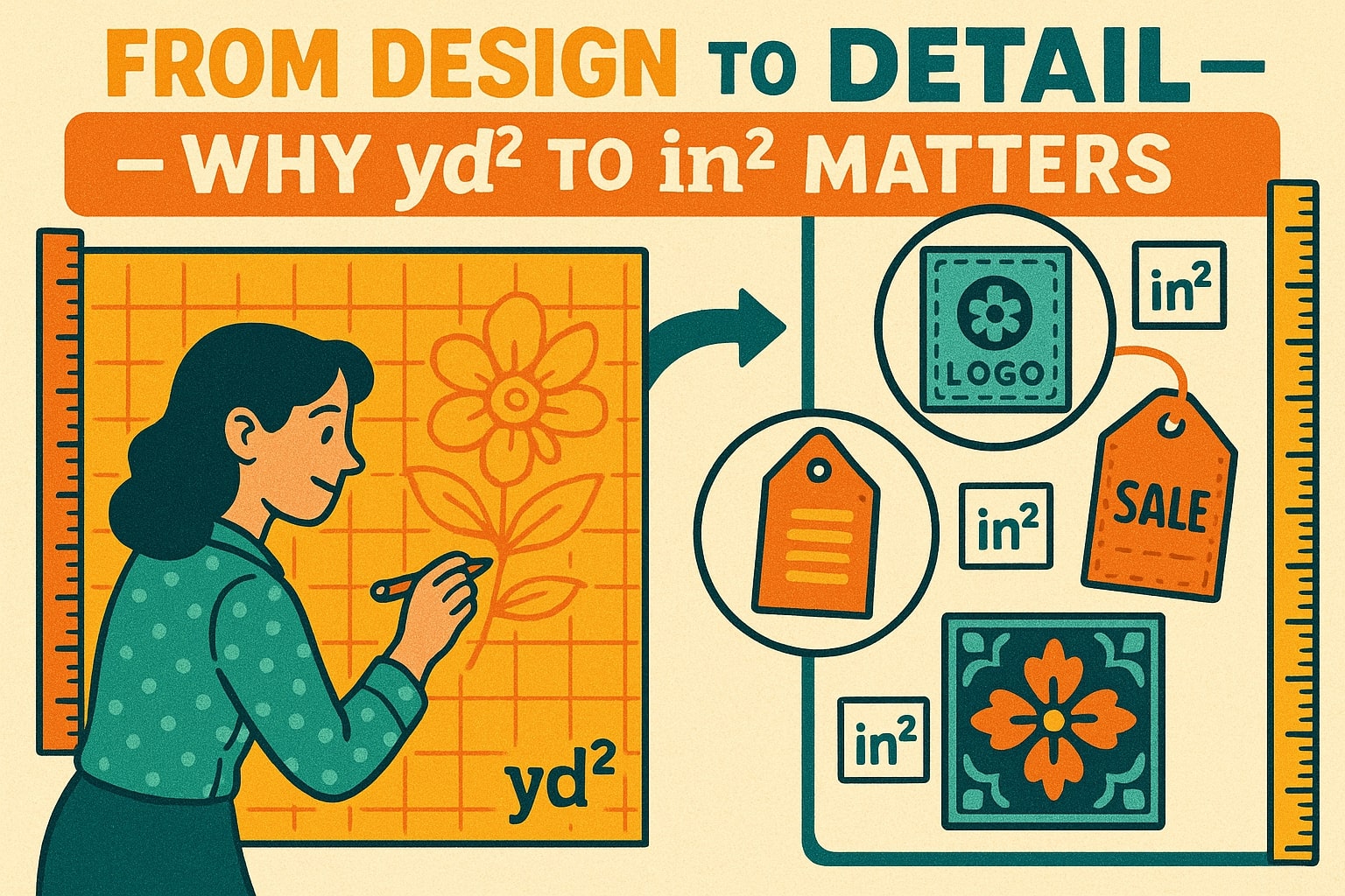 Konverter Yard Persegi ke Inci Persegi
