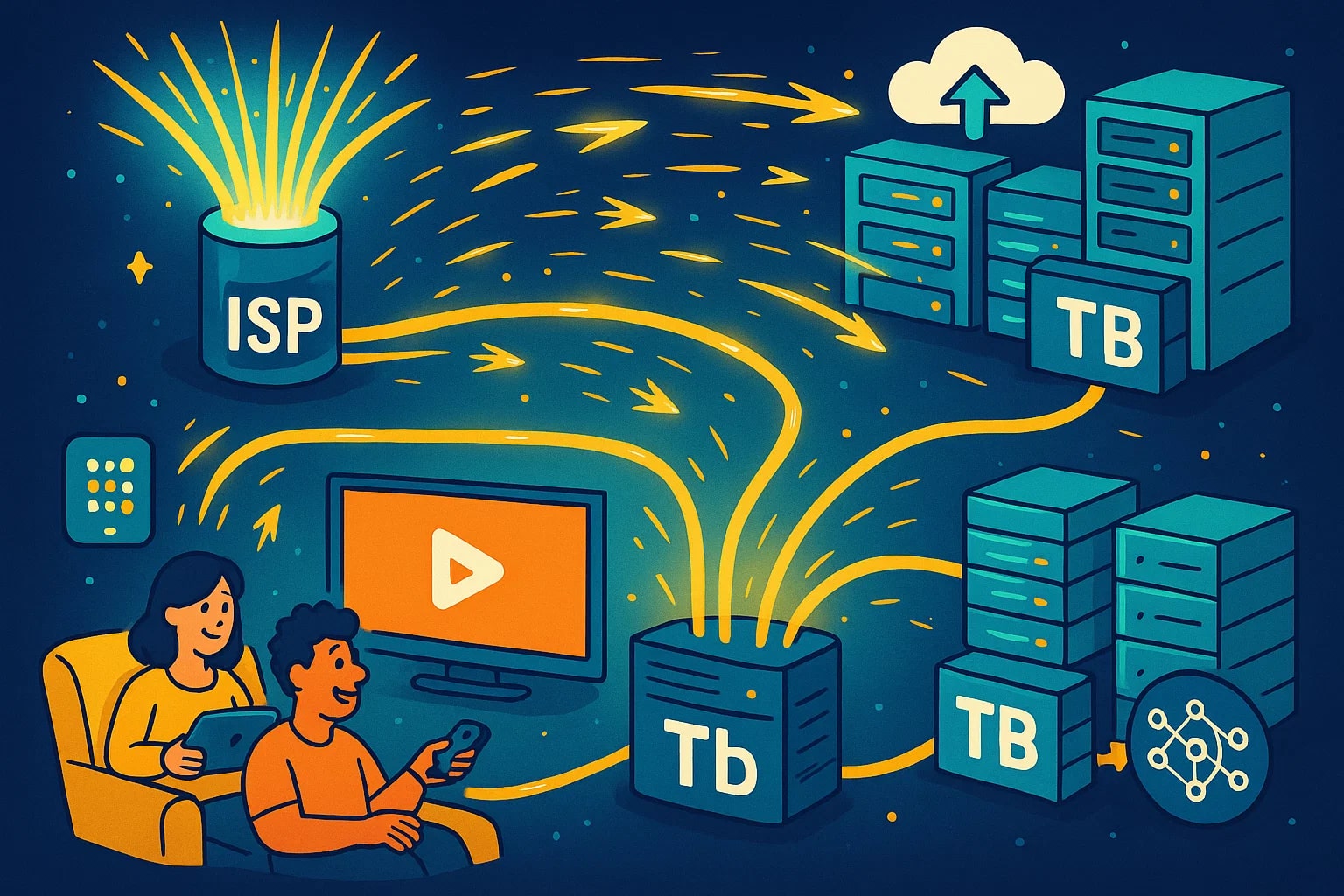 Konverter Terabit ke Terabyte