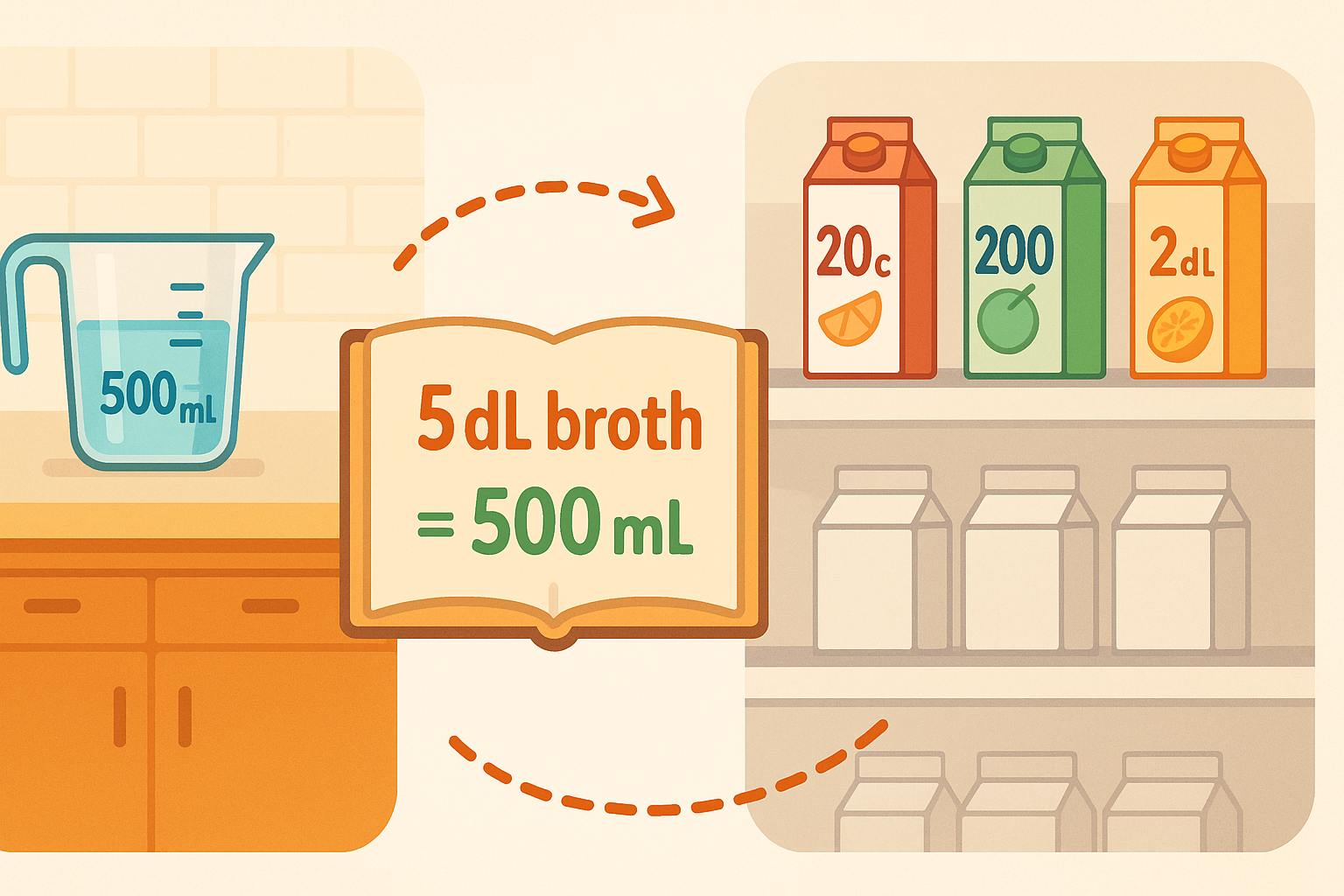 Konverter Mililiter ke Desiliter