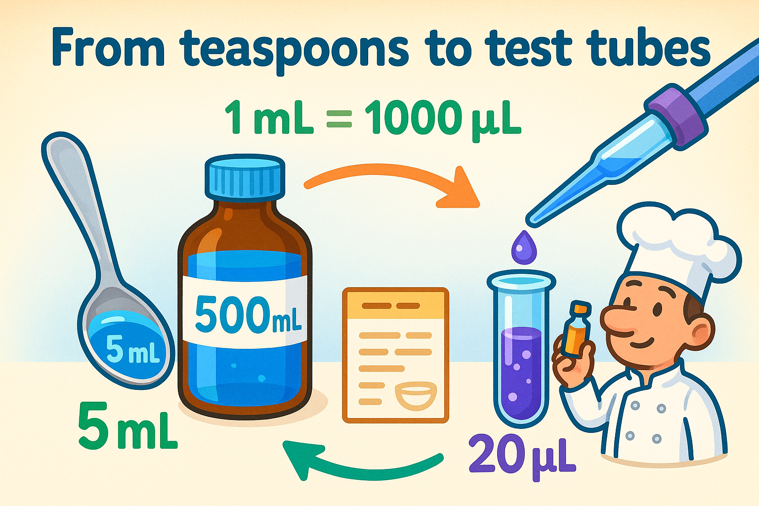 Konverter Mililiter ke Mikroliter